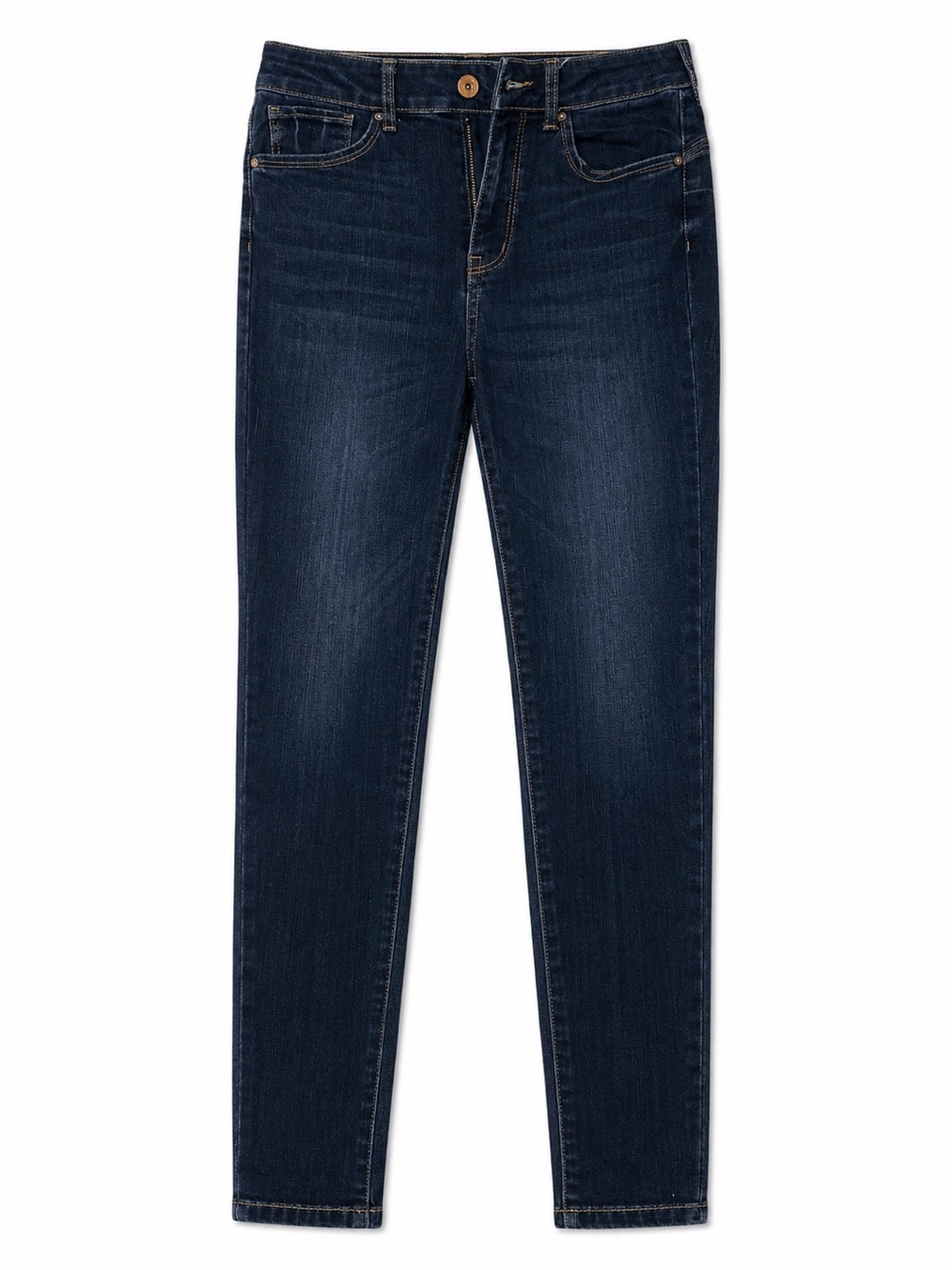 Butt I love you Wax Jeans Juniors Dark Blue Slim Fit Jeans